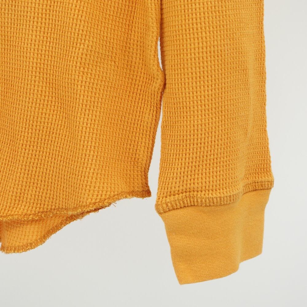 Everlane Turtleneck Shirt SZ M Waffle Knit Thermal Organic Cotton Sustainable - Picture 2 of 7